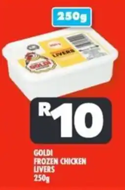 Usave Goldi frozen chicken livers offer