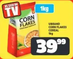 Usave Ubrand corn flakes cereal offer
