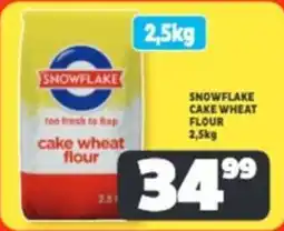 Usave Snowflake cake wheat flour offer