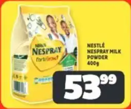 Usave Nestlé nespray milk powder offer