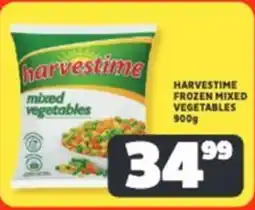 Usave Harvestime frozen mixed vegetables offer