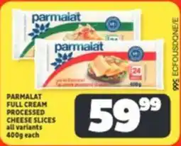 Usave Parmalat full cream processed cheese slices offer