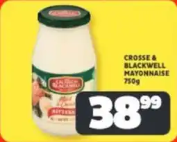 Usave Crosse & blackwell mayonnaise offer