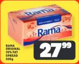 Usave Rama original 70% fat spread offer