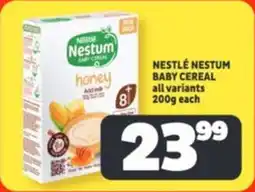 Usave Nestlé nestum baby cereal offer