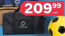 PEP Medium sports bags offer