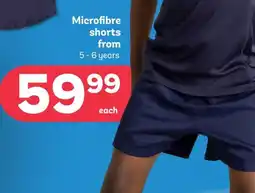 PEP Microfibre Shorts offer