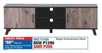 OK Furniture Megan Entertainment Stand offer