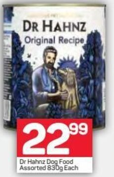 Pick n Pay Dr Hahnz Dog Food Assorted 830g offer