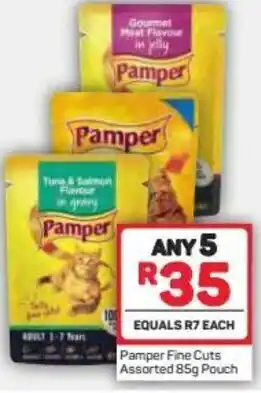 Pick n Pay Pamper Fine Cuts Assorted 85g Pouch offer