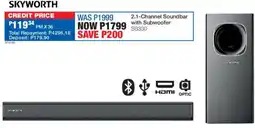 OK Furniture Skyworth 2.1-Channel Soundbar with Subwoofer offer