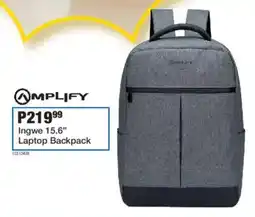 OK Furniture Amplify Ingwe 15.6" Laptop Backpack offer