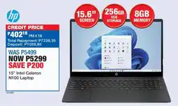 OK Furniture HP 15" Intel Celeron N100 Laptop offer