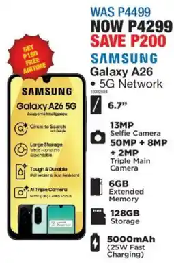 OK Furniture Samsung Galaxy A26 offer