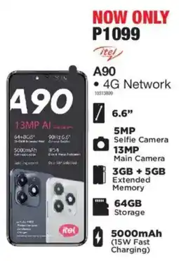 OK Furniture Itel A90 offer