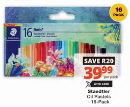 Checkers Staedtler Oil Pastels offer