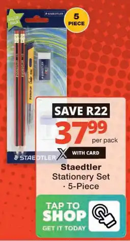 Checkers Staedtler Stationery Set offer
