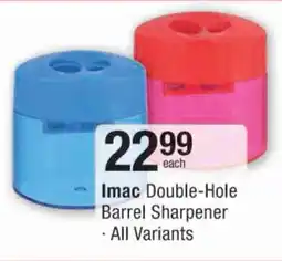 Checkers Imac Double-Hole Barrel Sharpener offer