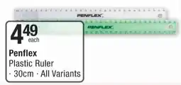 Checkers Penflex Plastic Ruler offer