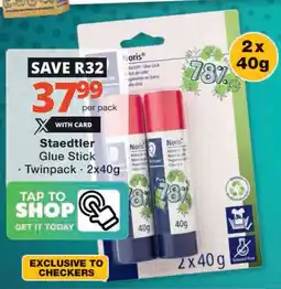 Checkers Staedtler Glue Stick offer