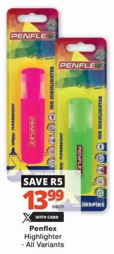 Checkers Penflex Highlighter offer