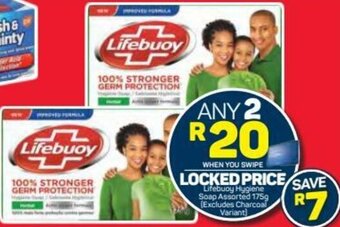 Pick n Pay Lifebouy Hygiene Soap Assorted 175g offer