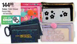 Checkers Totem Triple Deluxe Pencil Bag offer