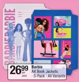 Checkers Barbie A4 Book Jackets offer