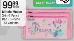Checkers Minnie Mouse 3-in-1 Pencil Bag offer