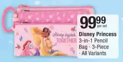 Checkers Disney Princess 3-in-1 Pencil Bag offer