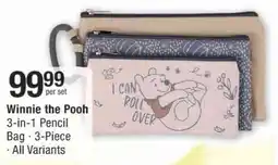 Checkers Winnie the Pooh 3-in-1 Pencil Bag offer