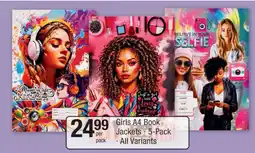 Checkers Girls A4 Book Jackets offer