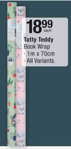 Tatty Teddy Book Wrap