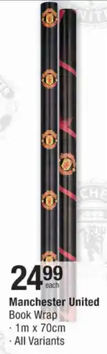 Checkers Manchester United Book Wrap offer