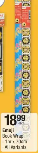 Checkers Emoji Book Wrap offer