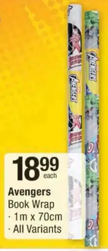 Checkers Avengers Book Wrap offer