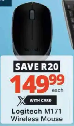 Checkers Logitech M171 Wireless Mouse offer