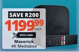 Checkers Maverick 4K Mediabox offer