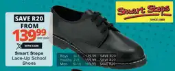 Checkers Smart Steps Lace-Up School Shoes offer