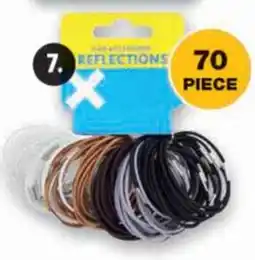 Checkers Reflections Thin Hair Ties offer
