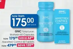 Clicks GNC Total Lean Waterex offer