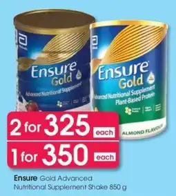 Clicks Ensure Gold Advanced Nutritional Supplement Shake offer