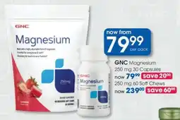 Clicks GNC Magnesium offer
