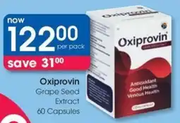 Clicks Oxiprovin Grape Seed Extract offer
