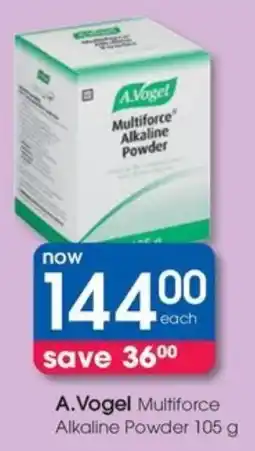 Clicks A.Vogel Multiforce Alkaline Powder offer
