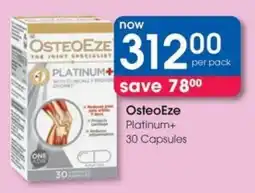 Clicks OsteoEze Platinum+ offer