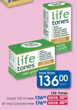 Clicks Life Tones Liquid offer