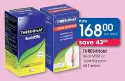 Clicks THRESHHold Real MSM or Joint Support offer