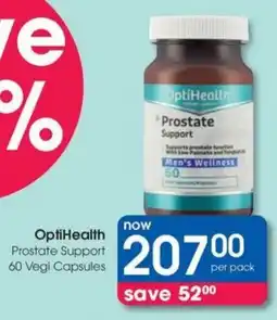 Clicks OptiHealth Prostate Support offer