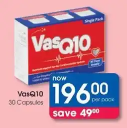 Clicks VasQ10 Capsules offer